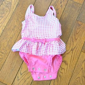Ruffle Butts baby girl swimsuit